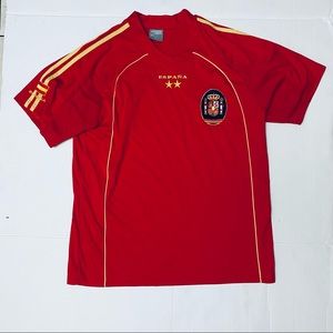 Vintage Spain soccer jersey